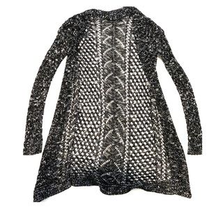 Knit Holed cardigan - Charlotte Russe